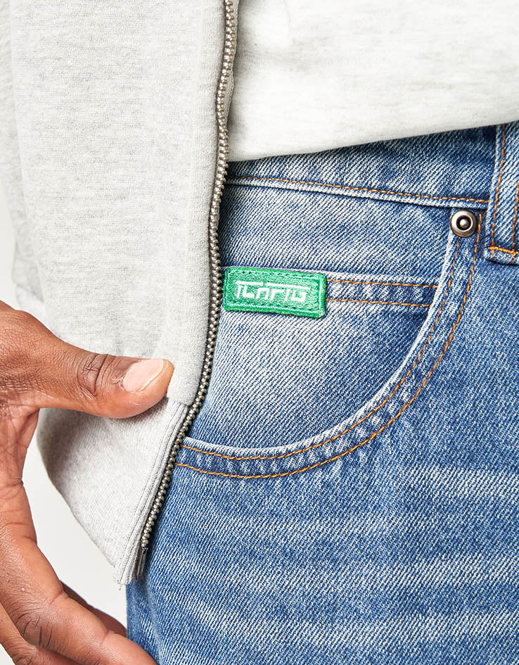 ICHPIG Warrior Cargo Jeans - Faded Indigo
