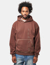 ICHPIG Legions Cordless Pullover Hoodie - Chocolate