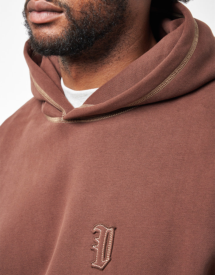 ICHPIG Legions Cordless Pullover Hoodie - Chocolate