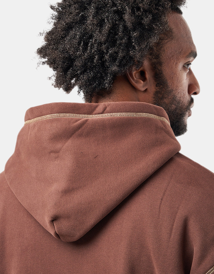 ICHPIG Legions Cordless Pullover Hoodie - Chocolate