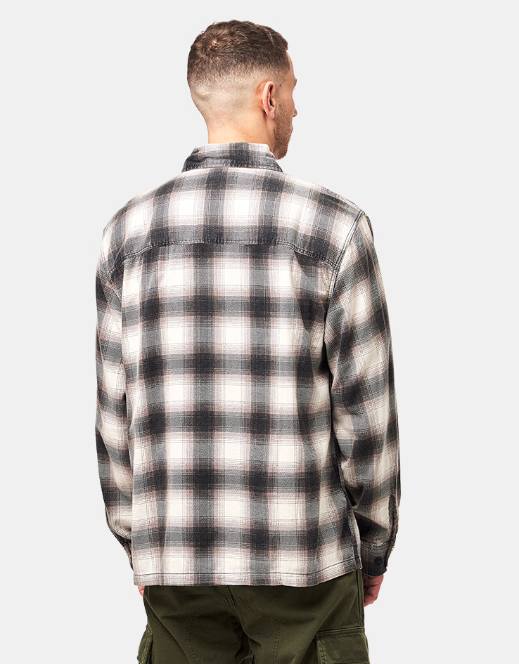 Dickies Gulfport L/S Flannel Shirt - Black