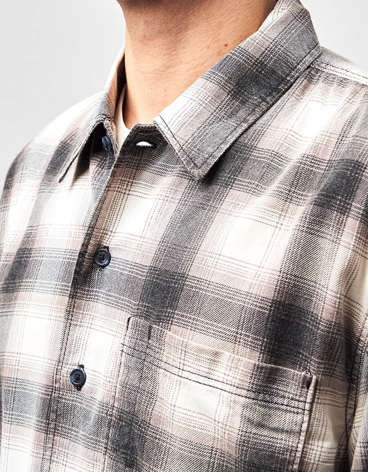 Dickies Gulfport L/S Flannel Shirt - Black