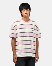Dickies Embroidery Stripe T-Shirt - Ecru