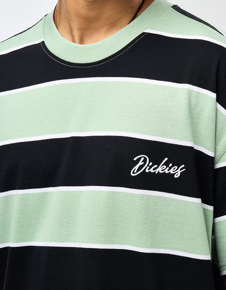 Dickies Embroidery Stripe T-Shirt - Jadeite
