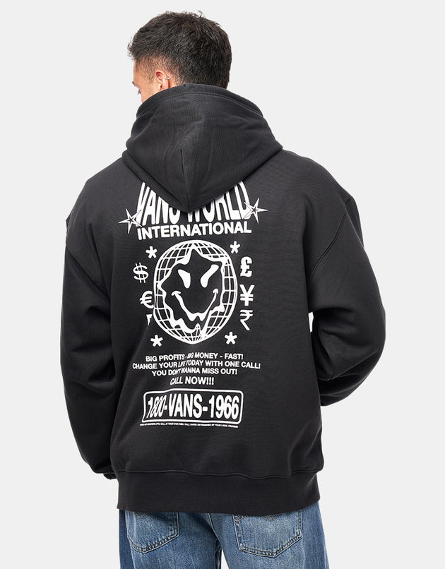 Vans World Intl Pullover Hoodie - Black
