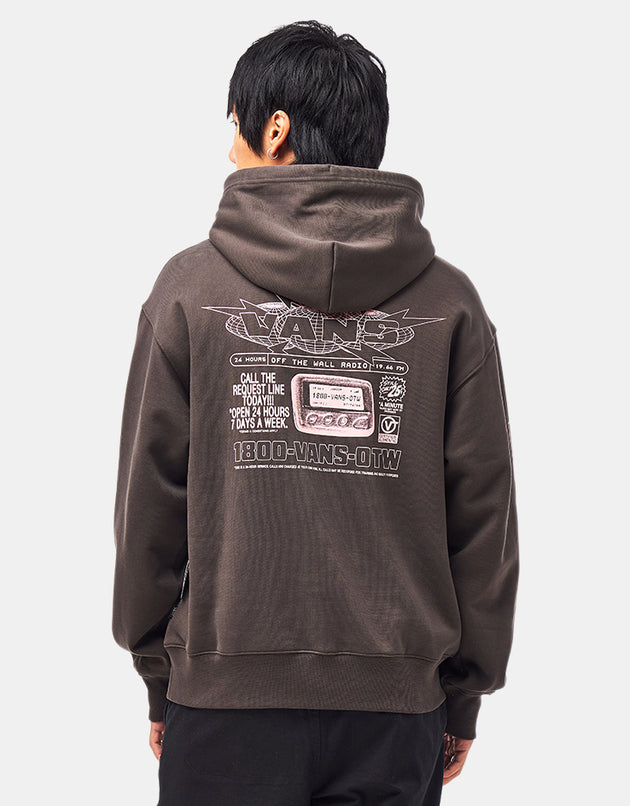 Vans Hotline Radio Pullover Hoodie - Faded Black