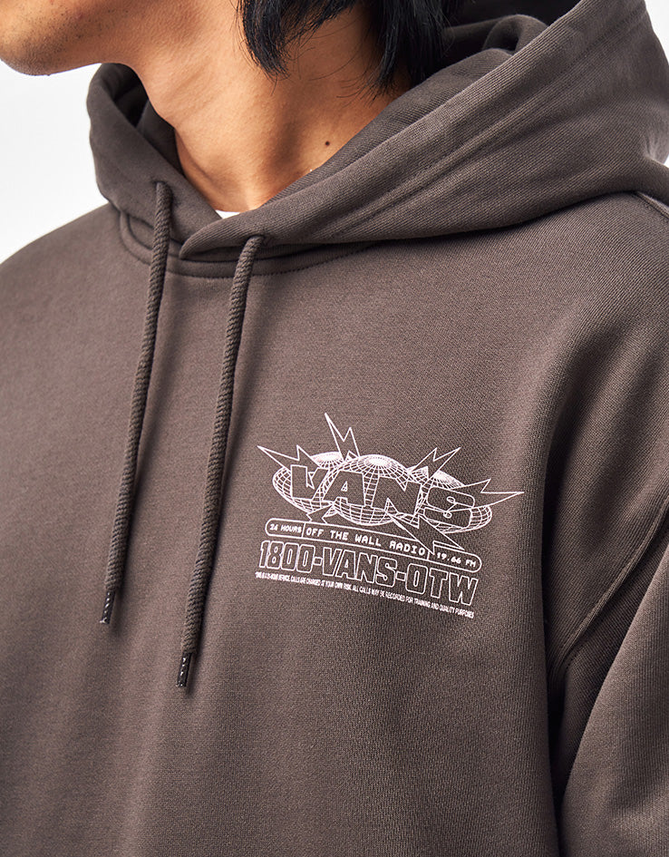 Vans Hotline Radio Pullover Hoodie - Faded Black