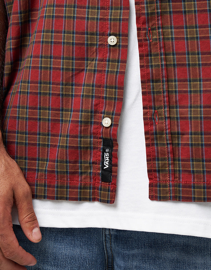 Vans Larkspur Timber S/S Shirt - Poppy Ember