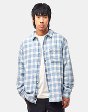 Vans Lawson Vintage Indigo L/S Shirt - Bleach Indigo