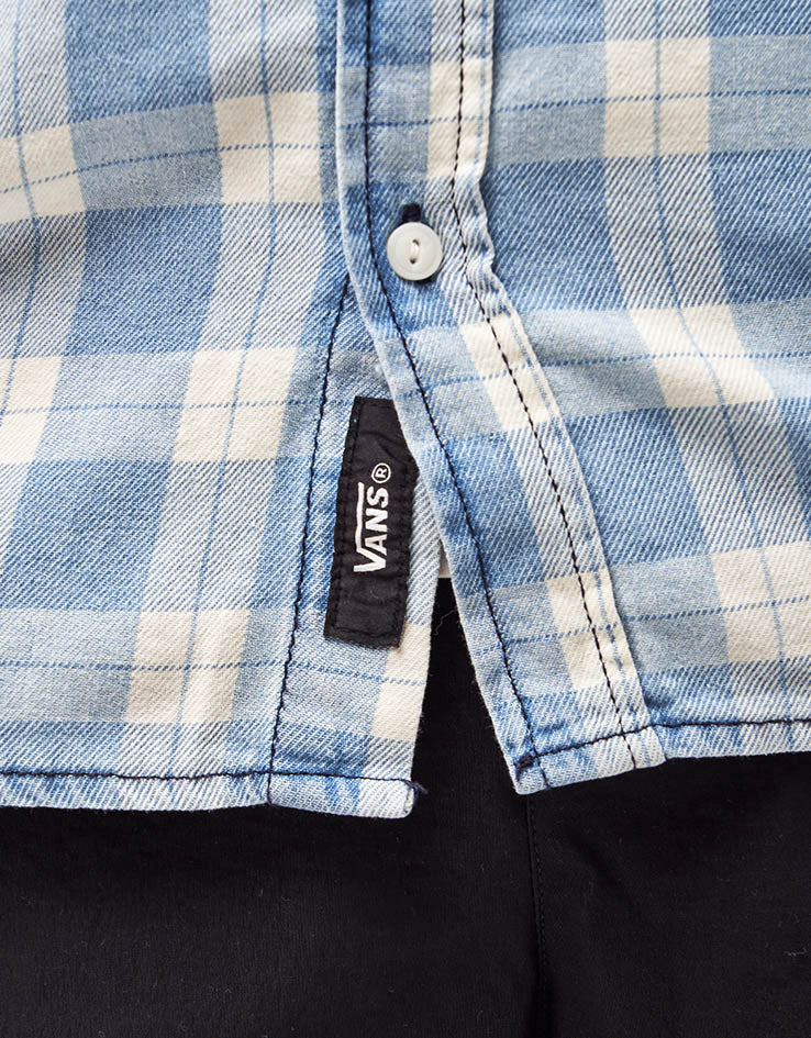 Vans Lawson Vintage Indigo L/S Shirt - Bleach Indigo
