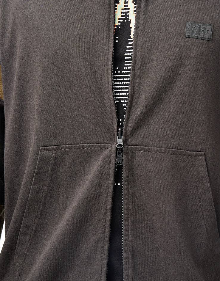 Vans Retro Sport Mock Neck Full Zip - Faded Black