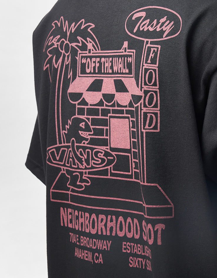 Vans Food Spot T-Shirt - Black