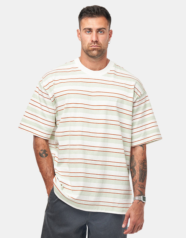 Vans Pismo Striped T-Shirt - Classic White