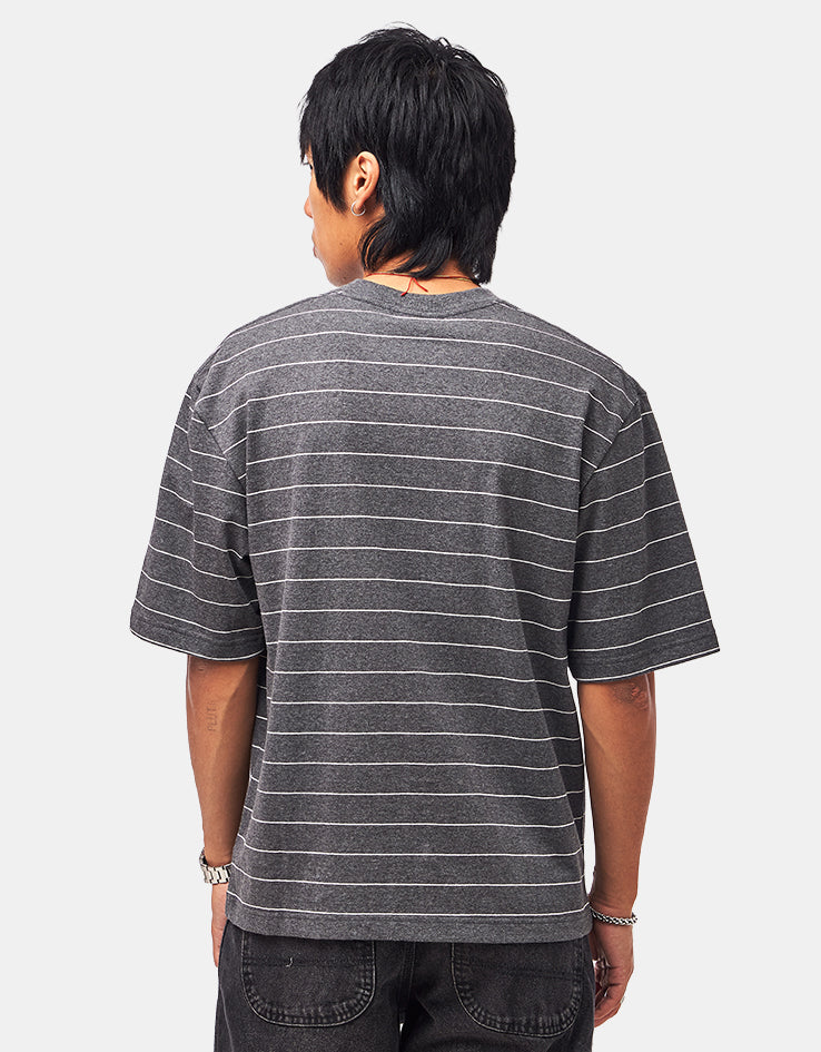 Vans x Rowan Z Stripe S/S Shirt - Charcoal