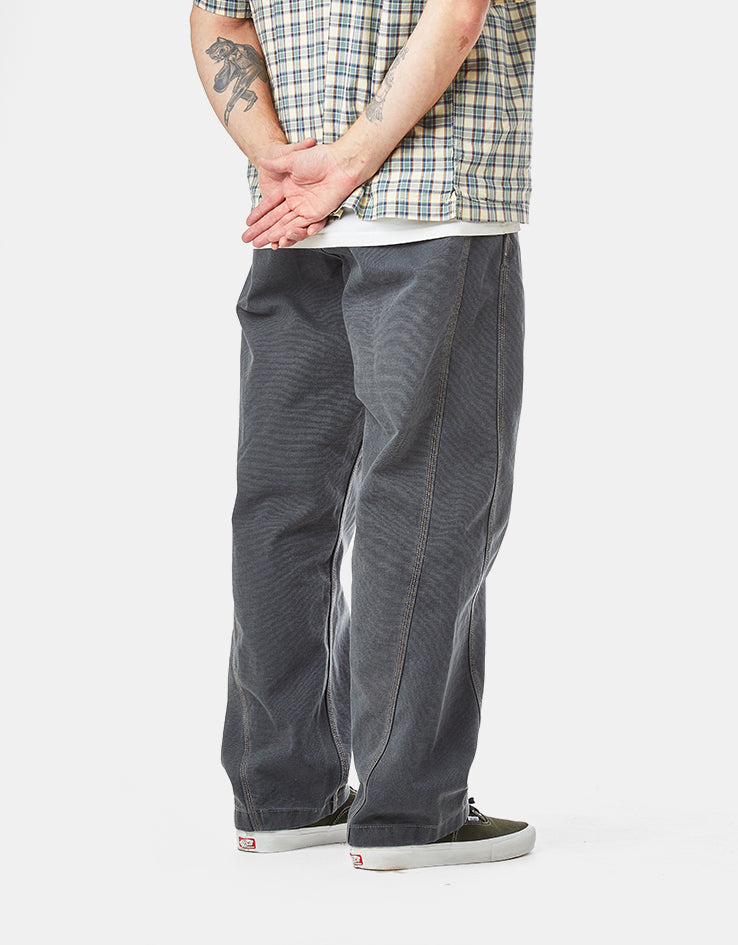 Vans Authentic Loose Side Panel Chino Pant - Charcoal Grey