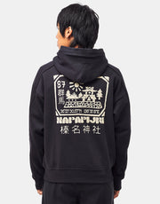 Napapijri Teza Pullover Hoodie Sweatshirt - Black Beauty