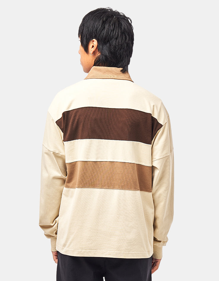 Napapijri Bloom L/S Polo Shirt - Putty