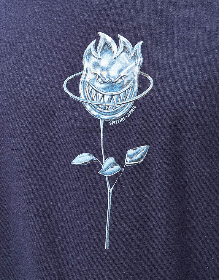 Spitfire x April Bighead Rose T-Shirt - Navy