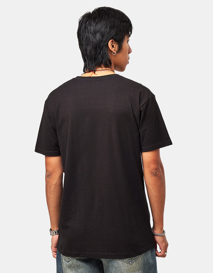 Spitfire x April Chrome Bighead T-Shirt - Black