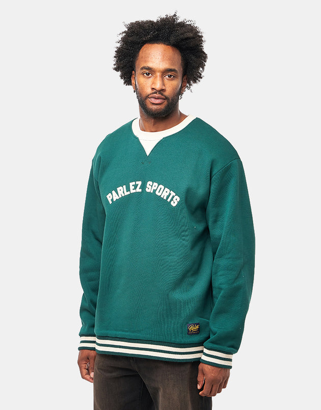 Parlez Ringer Sweatshirt - Deep Green