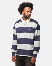 Parlez Ruck L/S Rugby Shirt - Midnight