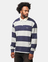 Parlez Ruck L/S Rugby Shirt - Midnight