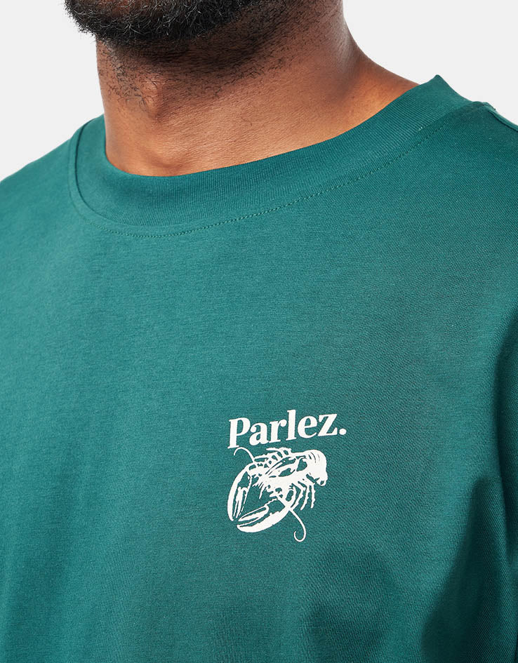 Parlez Slip T-Shirt - Deep Green