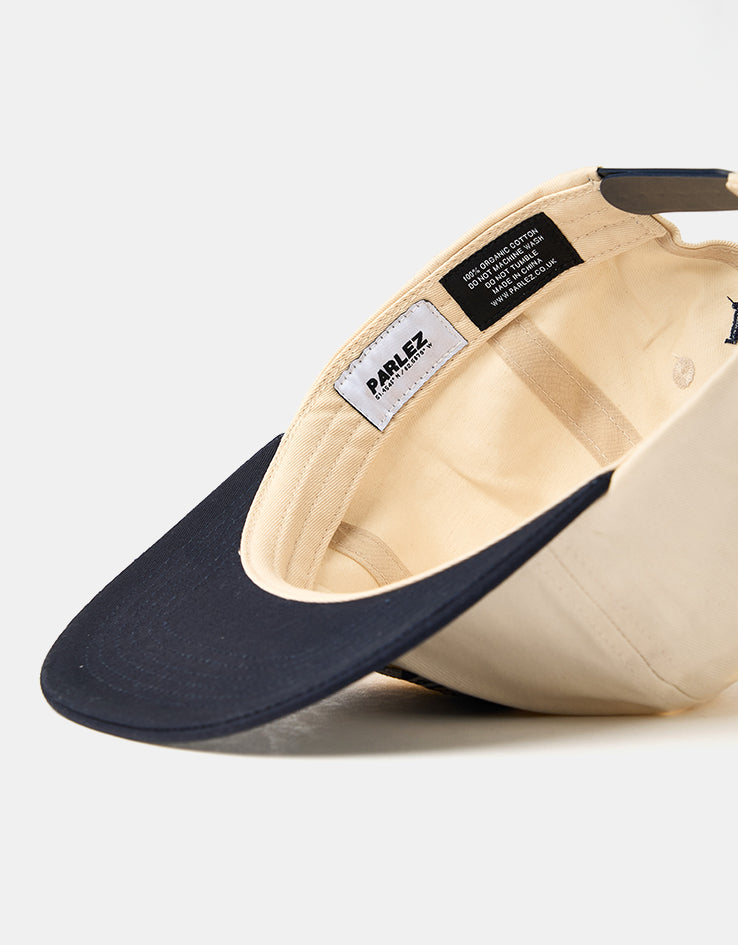 Parlez Upton 6 Panel Cap - Putty