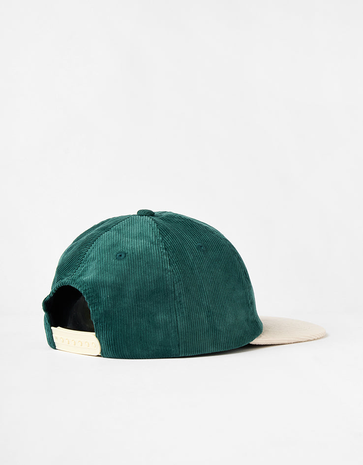 Parlez Chester 6 Panel Cap - Deep Green