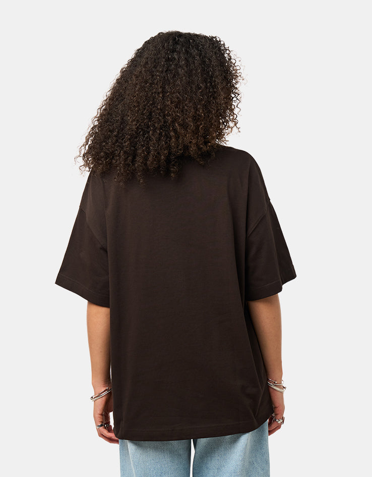 Carhartt WIP S/S Signature Script T-Shirt - Tobacco/Natural