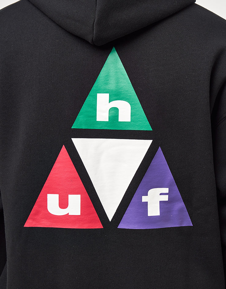 HUF Prism Triple Triangle Pullover Hoodie - Black