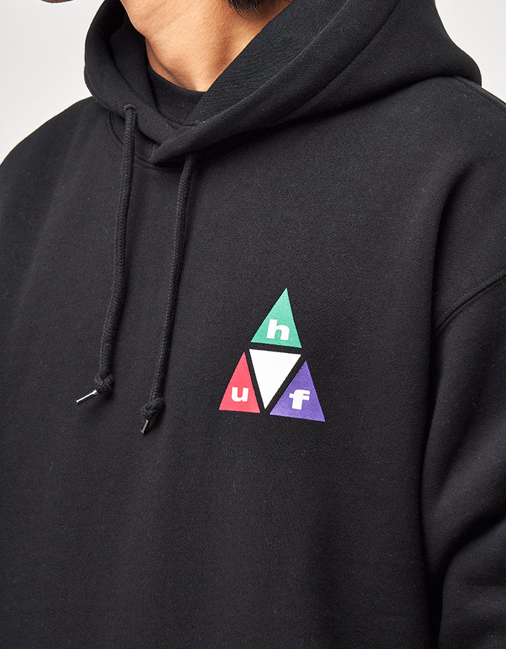 HUF Prism Triple Triangle Pullover Hoodie - Black