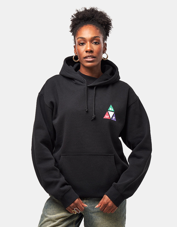 HUF Prism Triple Triangle Pullover Hoodie - Black