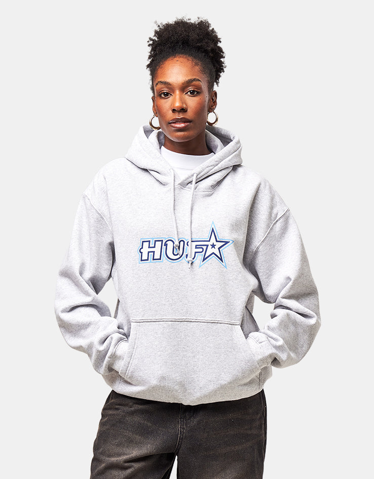 HUF Galaxy Pullover Hoodie - Heather Grey