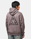 HUF Triple Triangle Pullover Hoodie - Dark Earth/Black
