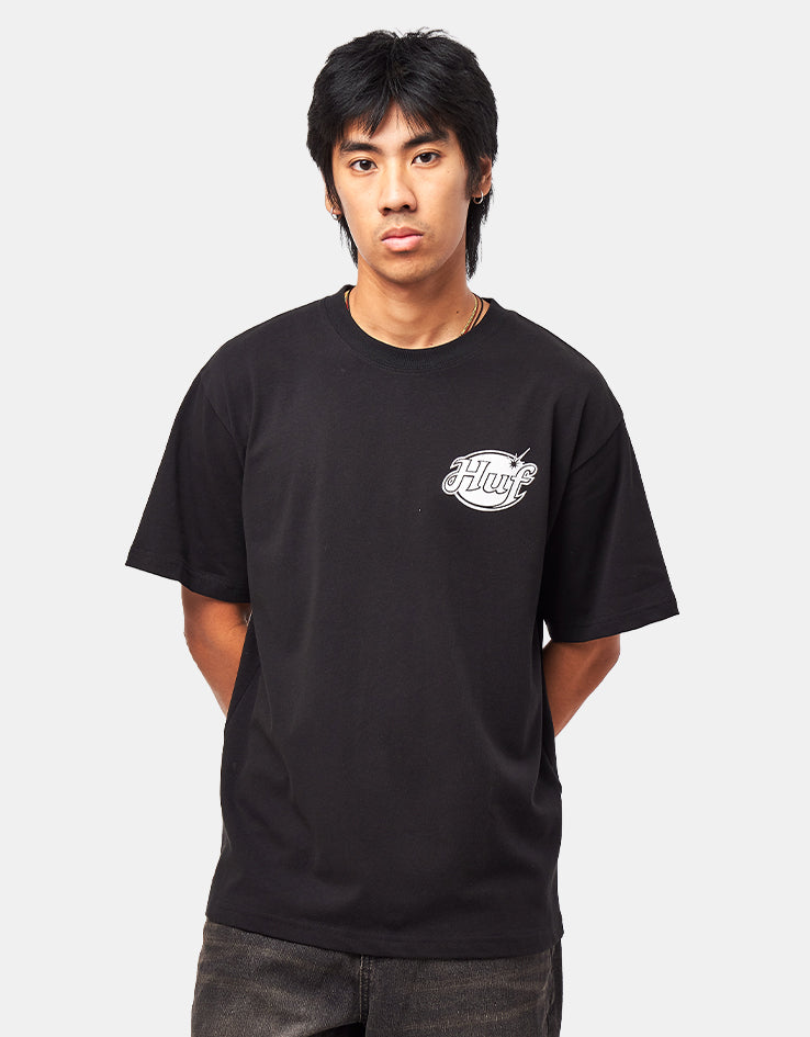 HUF Cosmic T-Shirt - Black