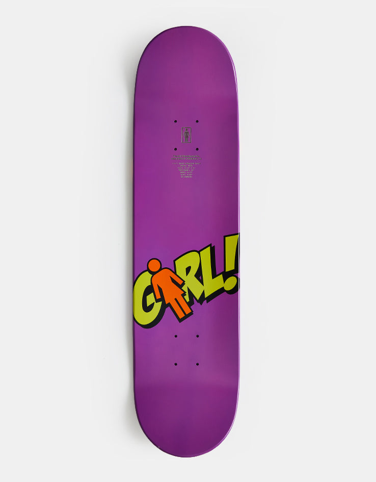Girl Geering Blammo G045 Skateboard Deck - 8"