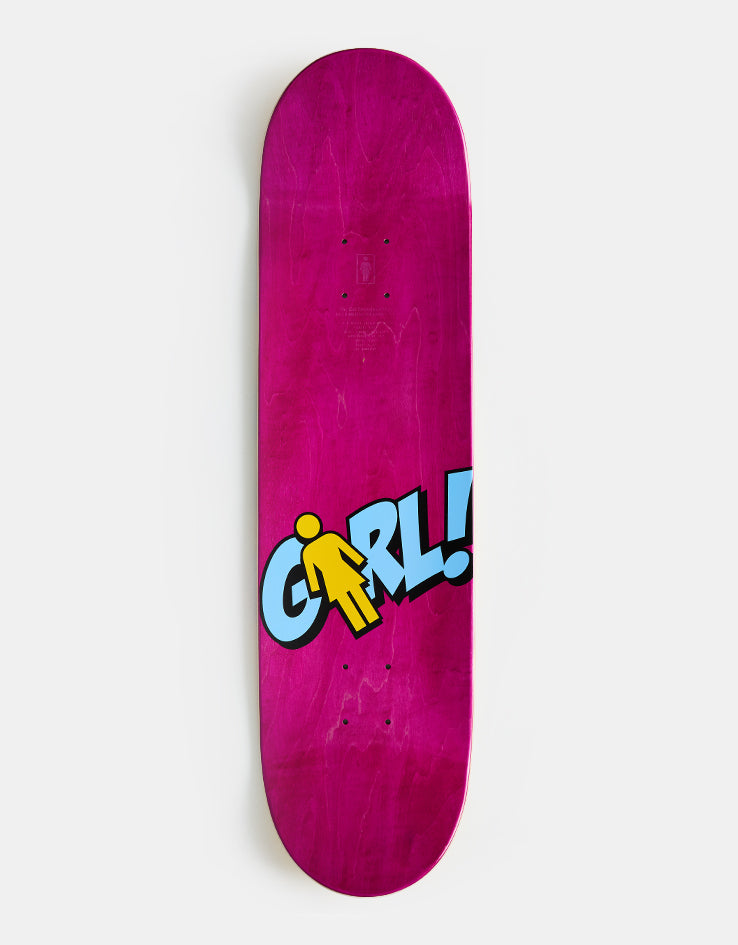 Girl Pacheco Blammo G016 Skateboard Deck - 8.375