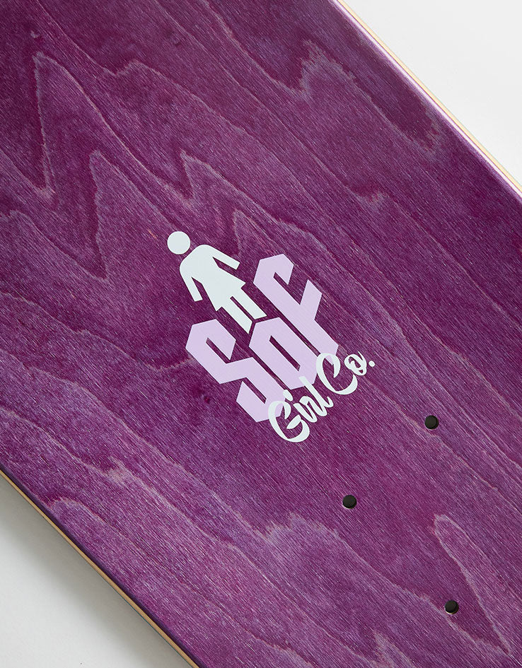 Girl Bannerot Skull of Fame G052 Skateboard Deck - 8.25"