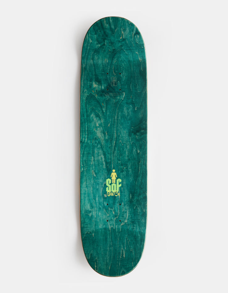 Girl Brophy Skull of Fame G068 Skateboard Deck - 8.8"