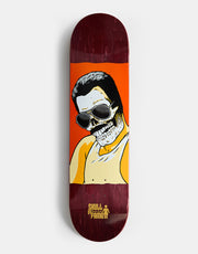 Girl Geering Skull of Fame G045 Skateboard Deck - 8"