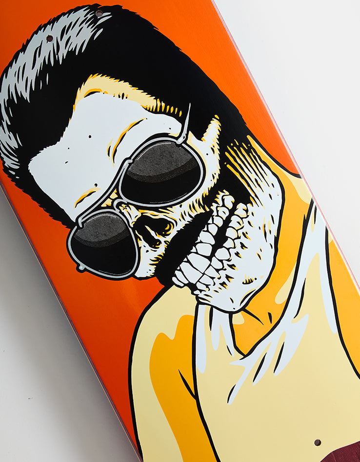 Girl Geering Skull of Fame G045 Skateboard Deck - 8"