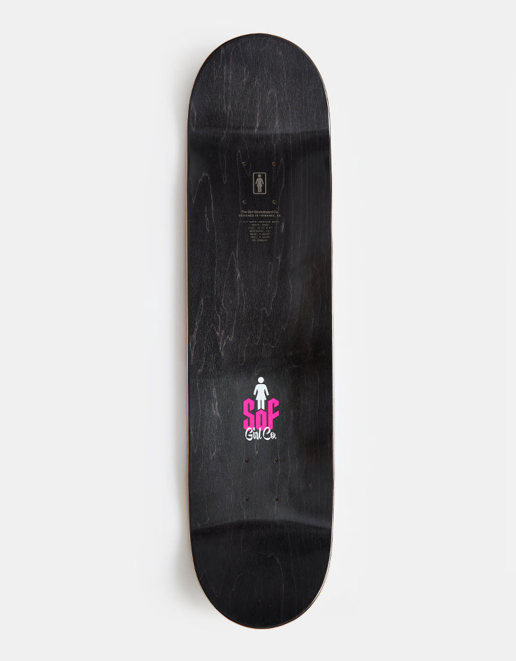 Girl Pacheco Skull of Fame G018 Skateboard Deck - 8"