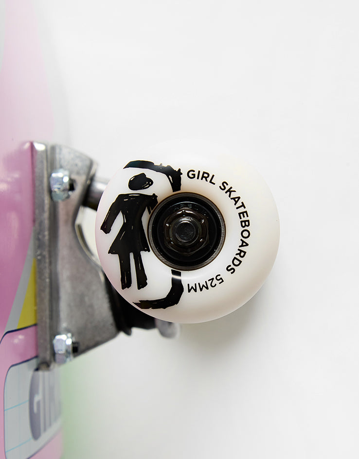 Girl Carroll Hello Kitty G008 Complete Skateboard - 8"