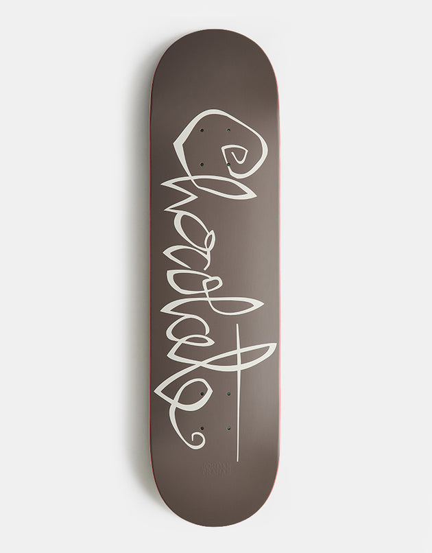Chocolate Trahan OG Script G023 Skateboard Deck - 8.125"