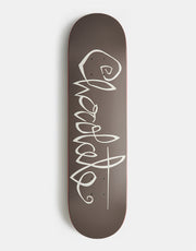 Chocolate Trahan OG Script G023 Skateboard Deck - 8.125"