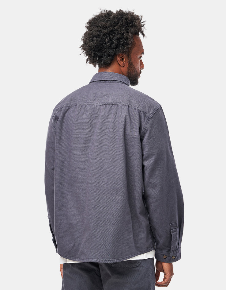 Patagonia Point Reyes L/S Canvas Shirt - Smolder Blue
