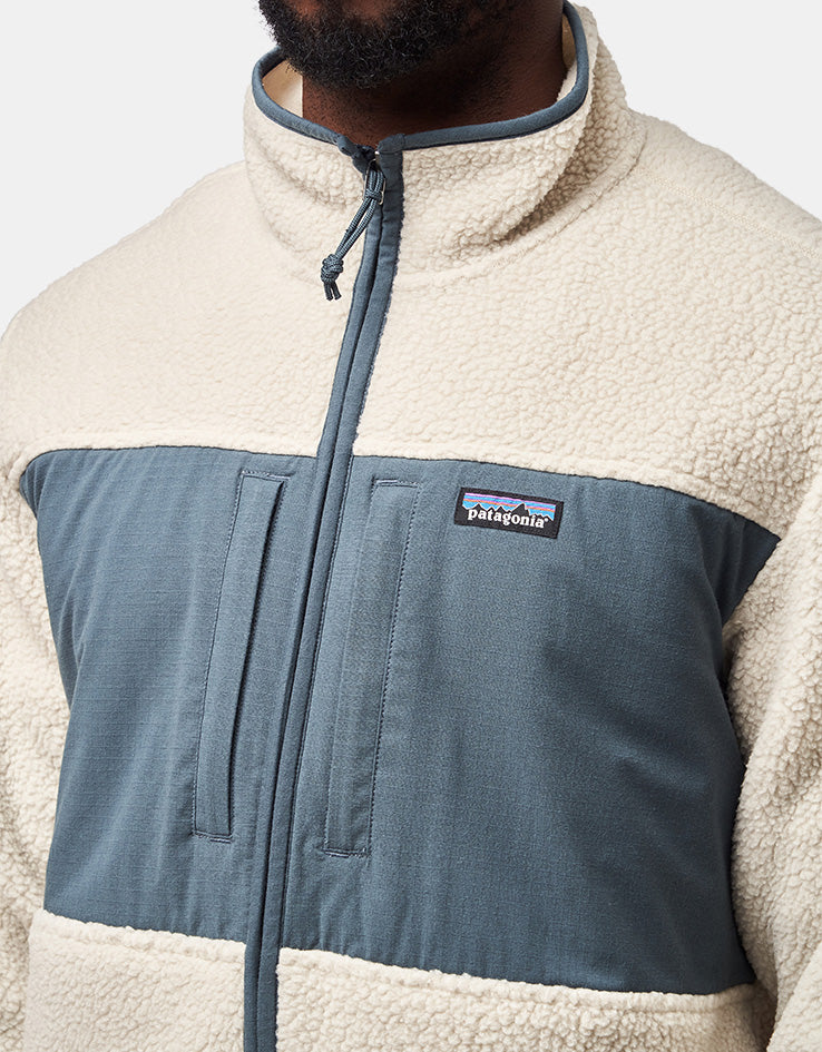 Patagonia Retro Pile Patch Jacket - Pelican