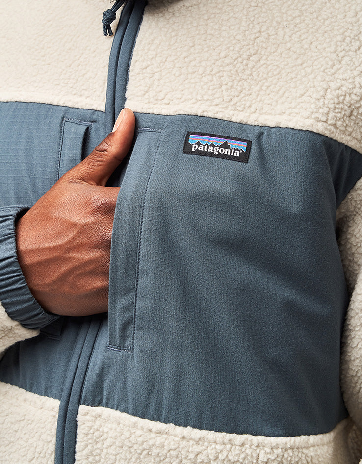Patagonia Retro Pile Patch Jacket - Pelican