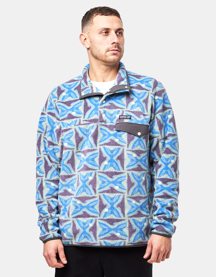 Patagonia LW Synch Snap-T Pullover - Deep Freeze: Forge Grey